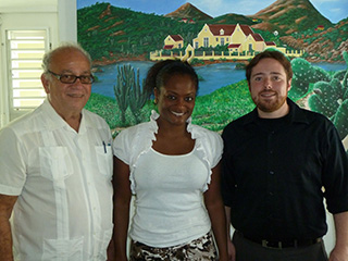 Izaline Calister ambassador for GreenTown Curaçao